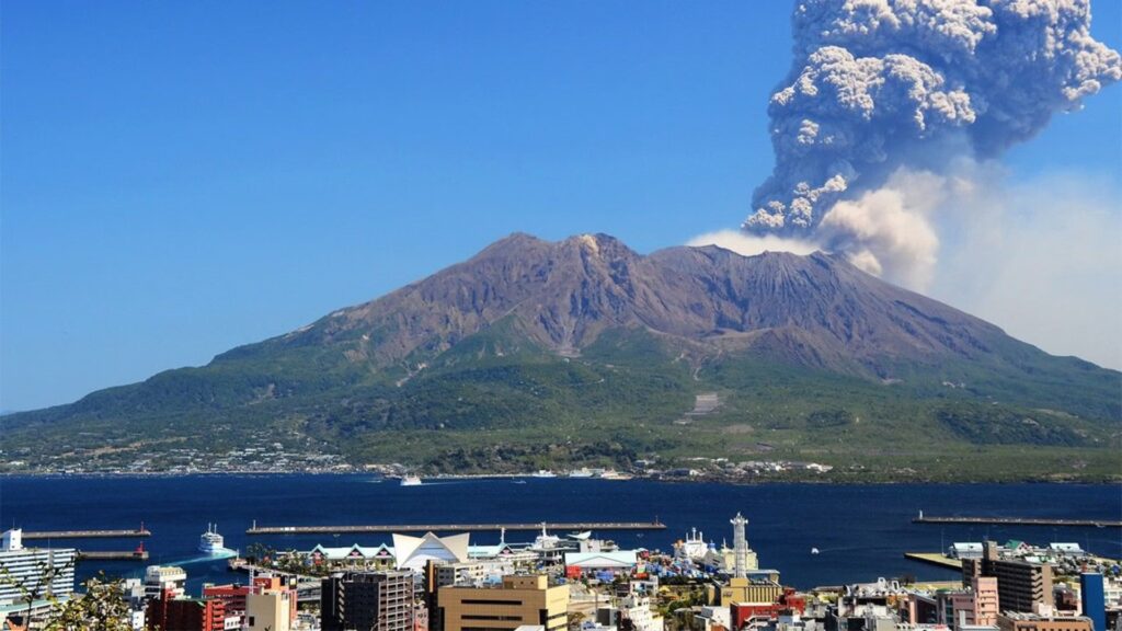 Kagoshima Sakurajima Volcano Landscape