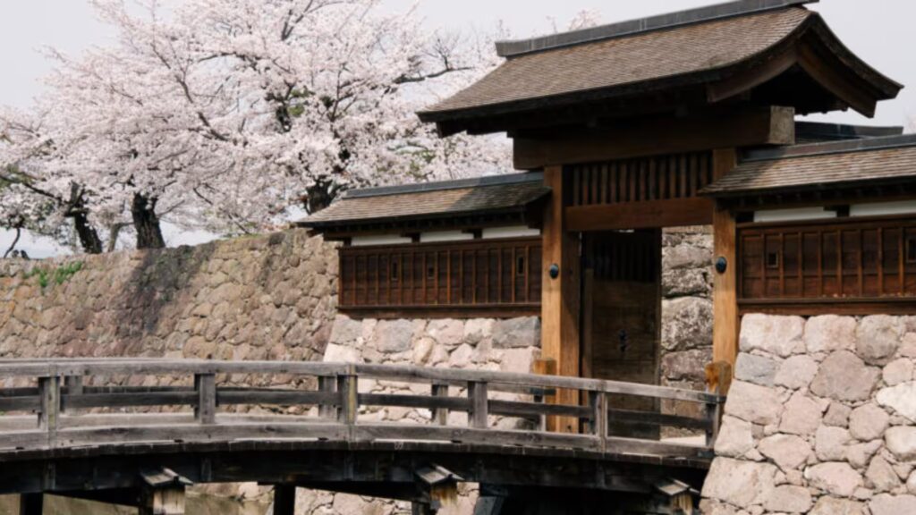 Historic Ruins of Matsushiro Castle in Nagano