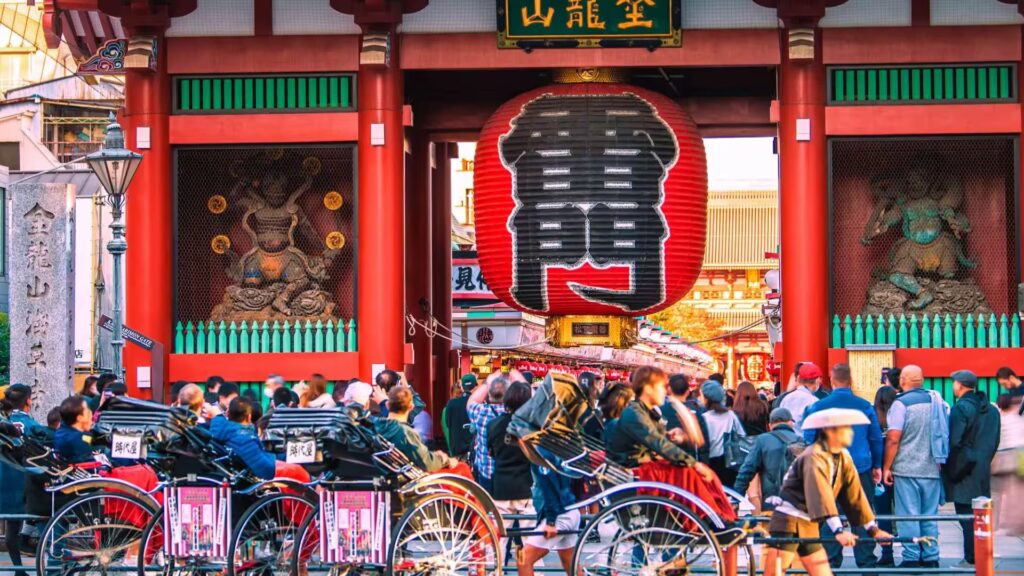 Senso-ji Temple and Nakamise Shopping Street Asakusa