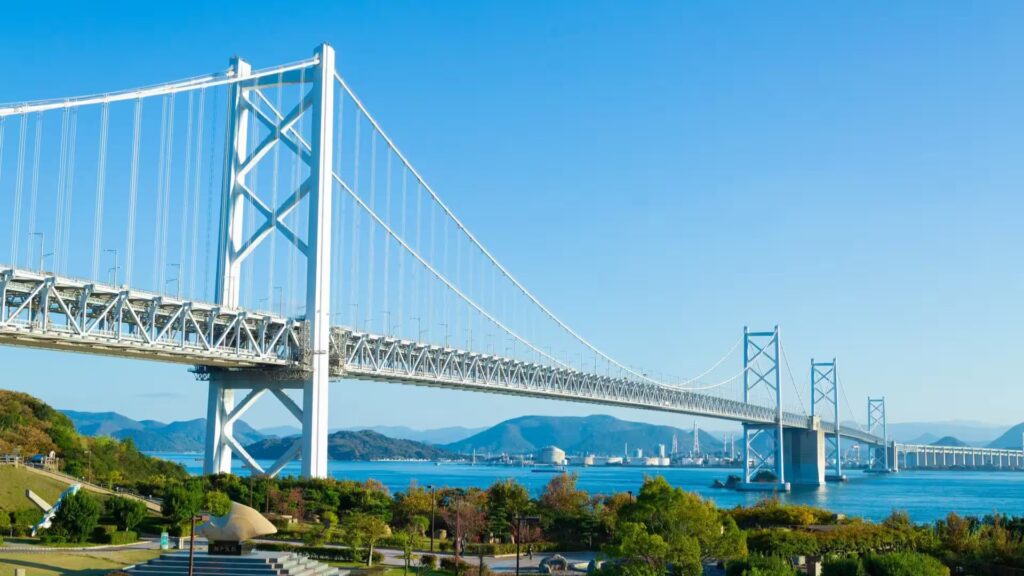 Spectacular Views of the Great Seto Bridge