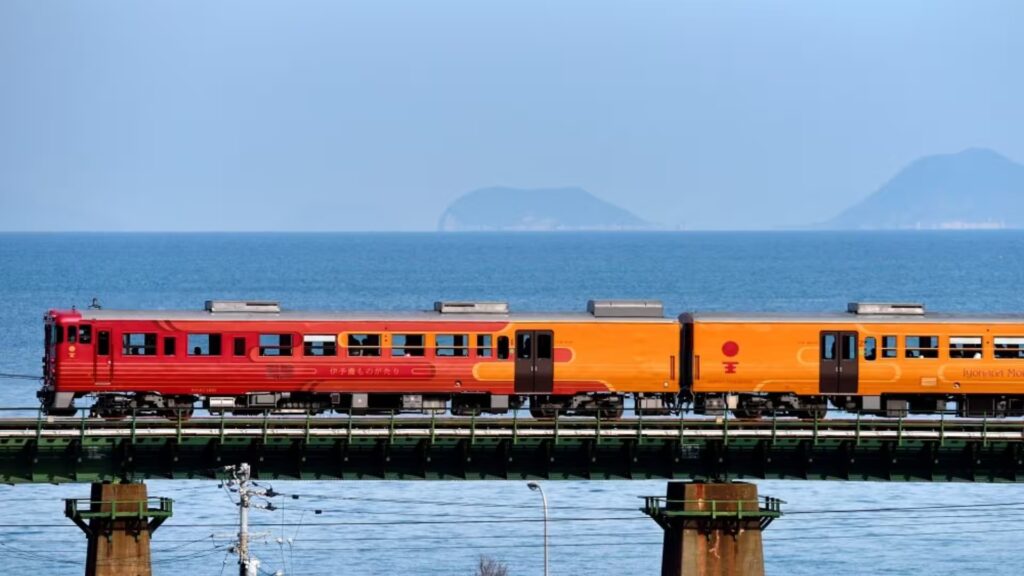 Scenic Iyo-Nada Monogatari Seaview Tourist Train