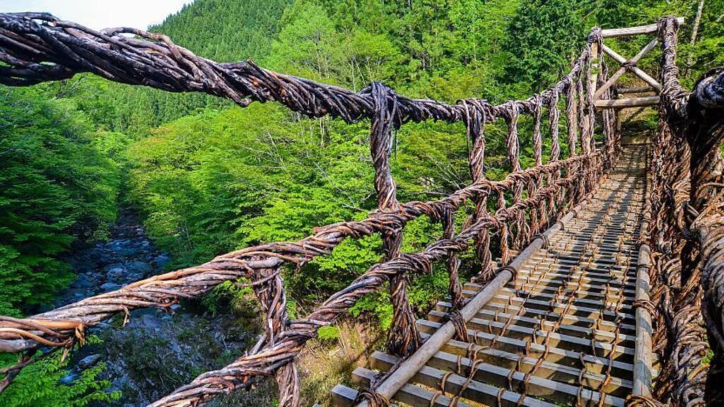 Iya Valley Kazurabashi Historic Vine Bridge