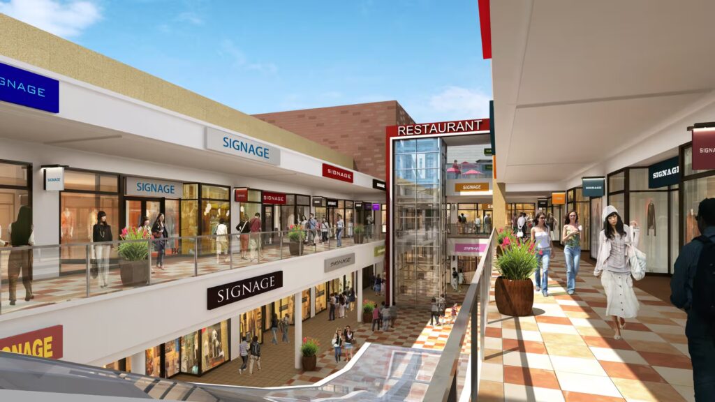 Shopping at Mitsui Outlet Park